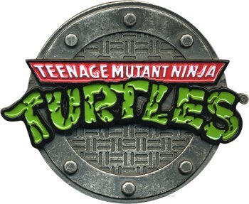 ninja  turtles belt buckle